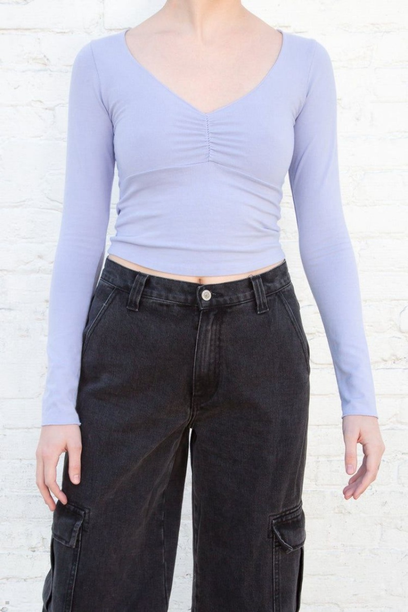 Hauts Brandy Melville Charlize Violette | JKW-05348184